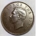 NEW ZEALAND 1961 . HALF 1/2 PENNY . ERROR . MISSING THE 5 IN THE DATE